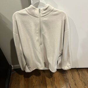 Lululemon oversized fleece zip up